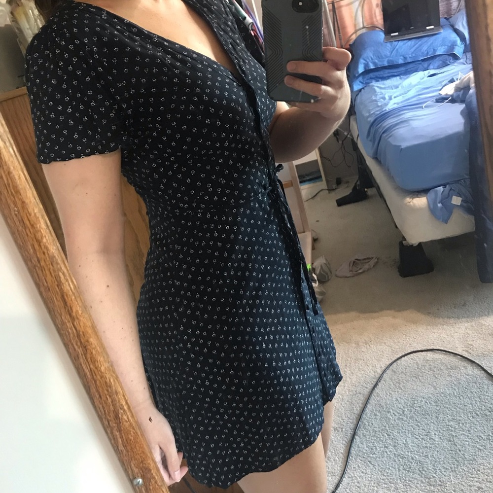 Abercrombie and Fitch navy mini dress
